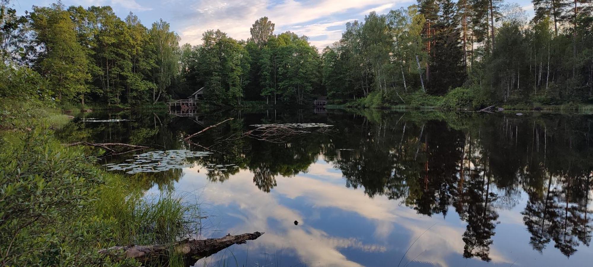 Boende I Malaskog, Near The Lake, Boat, Big Garden Ryssby Екстер'єр фото